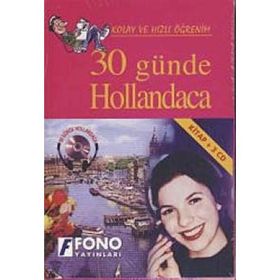 KOLAY VE HIZLI ÖĞRENİM 30 GÜNDE HOLLANDACA KITAP + 3 CD - KOMISYON