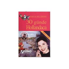 KOLAY VE HIZLI ÖĞRENİM 30 GÜNDE HOLLANDACA KITAP + 3 CD - KOMISYON