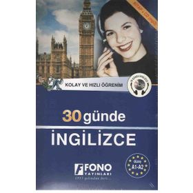KOLAY VE HIZLI ÖĞRENİM 30 GÜNDE İNGİLİZCE (KITAP + 2 CD) - KOMISYON