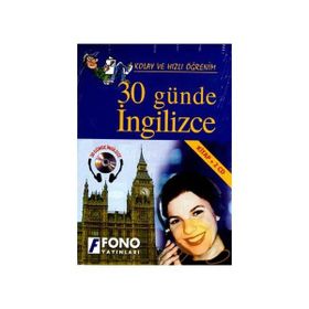 KOLAY VE HIZLI ÖĞRENİM 30 GÜNDE İNGİLİZCE (KITAP + 2 CD) - KOMISYON