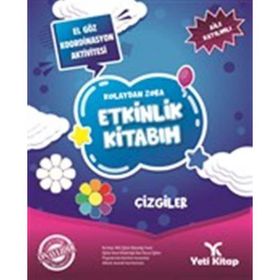 Kolaydan Zora Etkinlik Kitabım Çizgiler Feyyaz Ulaş