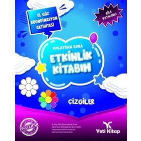 Kolaydan Zora Etkinlik Kitabım Çizgiler Feyyaz Ulaş