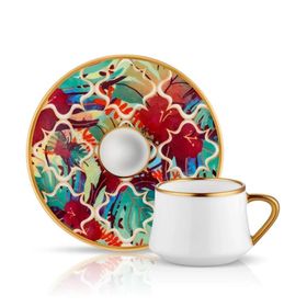 Koleksiyon 6'lı Amazon Tropic Sufi Türk Kahvesi Seti