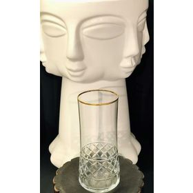 Koleksiyon Aheste Klasik Altın 6'lı Rakı ve Limonata Bardağı