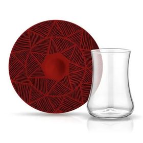 Koleksiyon Dervish Horus 6'lı Çay Seti