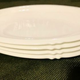 Koleksiyon Eseri İstanbul Sade Küçük 4'lü 23 cm Oval Tabak