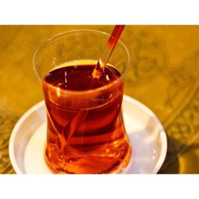 Koleksiyon İstanbul Tiryaki 6'lı Siyah Çay Seti