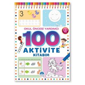 Kolektif Okul Öncesi Yardımcı 2-3-4 Yaş - 100 Aktivite Kitabım