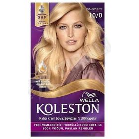 Koleston 10-0 Çok Açık Sarı 2 Adet Saç Boyası
