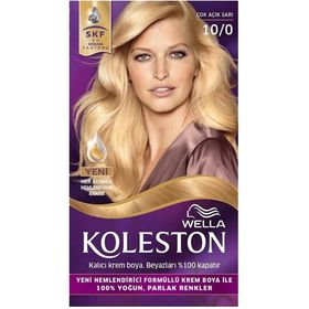 Koleston 10.0 Çok Açık Sarı Set Krem Saç Boyası