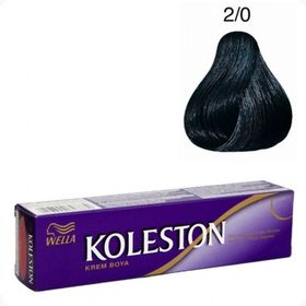 Koleston 2.0 Siyah Tüp Saç Boyası + 20 Vol Oksidan