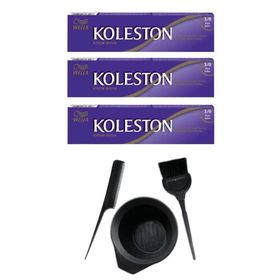 Koleston 3.0 3 Adet Tüp Saç Boyası ve Saç Boyama Seti
