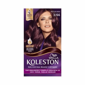 Koleston 3-66 Patlıcan Moru 3 Adet Saç Boyası