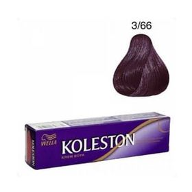Koleston 3-66 Patlıcan Moru 4 Adet Saç Boyası