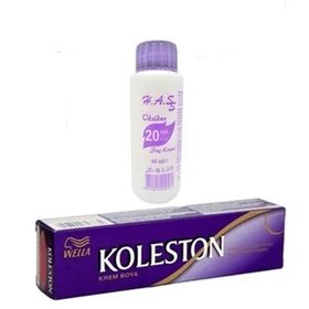 Koleston 3/0 Koyu Kahve Tüp Saç Boyası + Oksidan