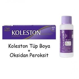 Koleston 4.6 Kızıl Viyole Tüp Saç Boyası + 20 Vol Oksidan Peroksit