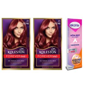 Koleston 55/46 Kızıl Büyü 2 Adet Saç Boyası