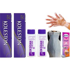 Koleston 7.77 Işıltılı Kahve Tüp Saç Boyası + 20 Vol Oksidan