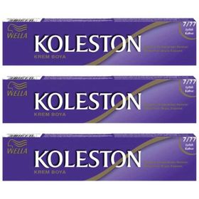 Koleston 7-77 Işıltılı Kahve Tüp x3 Saç Boyası