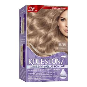 Koleston 7 Kit Sonsuz Işıltılı Küllü Tonlar 8 18 Açık İnci Küllü Kumral Saç Boyası