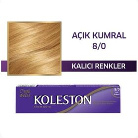 Koleston 8/0 Açık Kumral x2 Tüp Saç Boyası