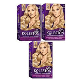 Koleston 9/0 Sarı 3 Adet Saç Boyası