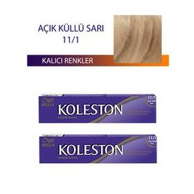 Koleston Açık Küllü Sarı 11/1 Tüp 2x50 ml Saç Boyası