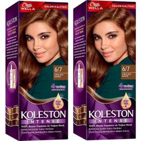 Koleston Intense 6/7 Çikolata Kahve 2 Adet Saç Boyası