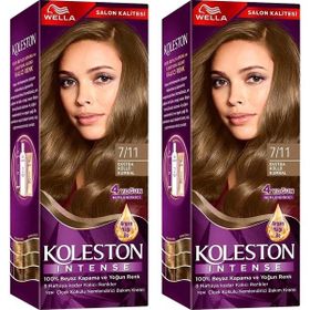 Koleston Intense 7/11 Ekstra Küllü Kumral 2 Adet Saç Boyası