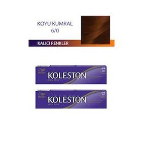 Koleston Koyu Kumral 6/0 Tüp 2x50 ml Saç Boyası