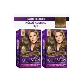 Koleston Küllü Kumral 7/1 Tüp 2x50 ml Saç Boyası