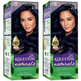 Koleston Naturals 2/8 Böğürtlen Siyahı x2 Saç Boyası