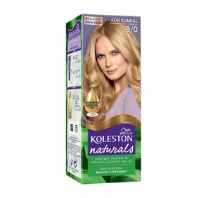 Koleston Naturals 8.0 Açık Kumral 2 Adet Saç Boyası