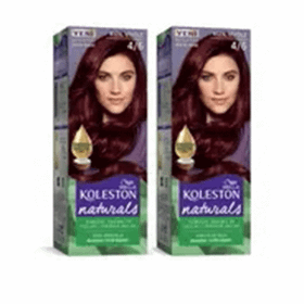 KOLESTON NATURALS SAÇ BOYASI 4.6 KIZIL VİYOLE x2