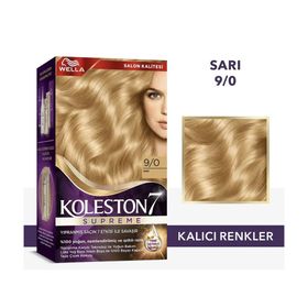 Koleston Supreme 9/0 Sarı Set Boya