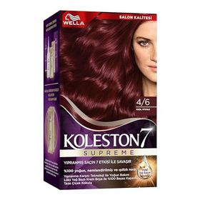 Koleston Supreme Kit 4 6 Kızıl Viyole Saç Boyası