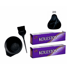 Koleston Tüp 2/0 Siyah x2 Saç Boyası