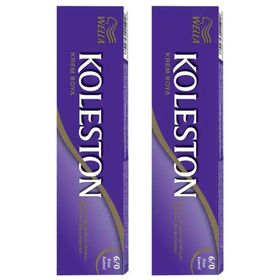 Koleston Tüp 6/0 Koyu Kumral x2 Saç Boyası
