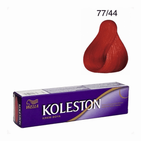 Koleston Tüp Kor Ateşi Kızılı 77.44 x2 Saç Boyası