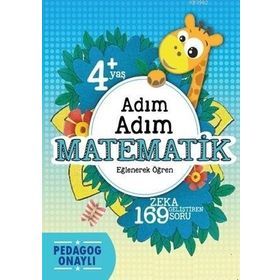 Koloni Çocuk Adım Adım Zeka Geliştiren 169 Soru 4+ Yaş Matematik