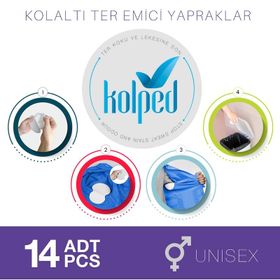 Kolped Ter Emici Yapraklar 6x84 Adet Koltuk Altı Pedi