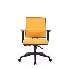 Koltukstilim Mita Turuncu Pls Deri Ofis Çalışma Koltuğu
