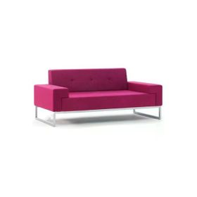 Koltukstilim Pink İkili Ofis Kanepesi