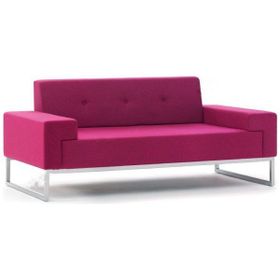 Koltukstilim Pink İkili Ofis Kanepesi