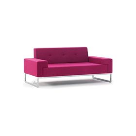 Koltukstilim Pink İkili Ofis Kanepesi