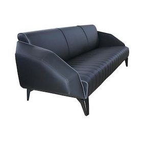 Koltukstilim Sandro Black Üçlü Ofis Kanepe