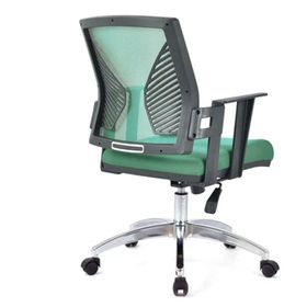 Koltukstilim Sante Yeşil Fileli Krom Ofis Çalışma Koltuğu