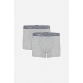 Kom 44bx10191 Gri Tight 2'li Erkek Boxer