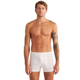 Kom 44BX80191 Beyaz Erkek Elite Boxer