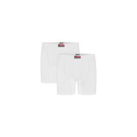 Kom Arsenal Beyaz Pamuklu 2'li Erkek Boxer